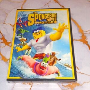 BRAND NEW THE SPONGEBOB MOVIE ( SPONGE OUT OF WATER DVD)